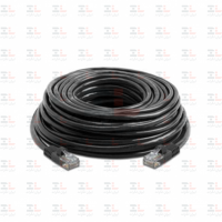 قیمت پچ کورد شبکه امپ Cat6 UTP PVC مشکی | 1 متری
